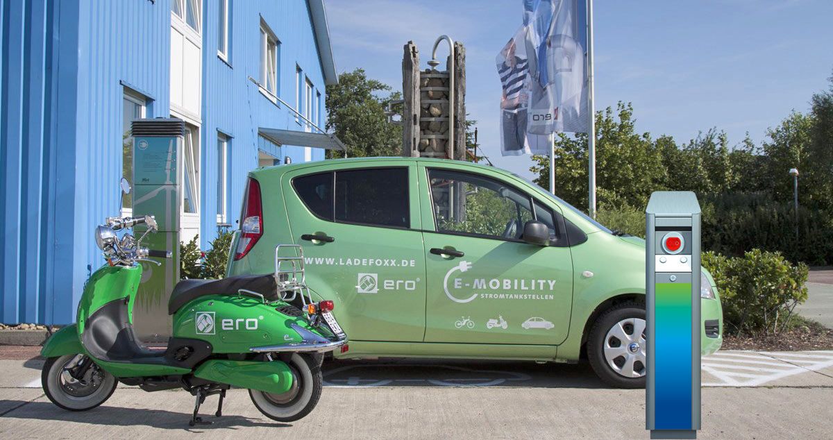 Clever per Handy laden - Ladefoxx Säulen